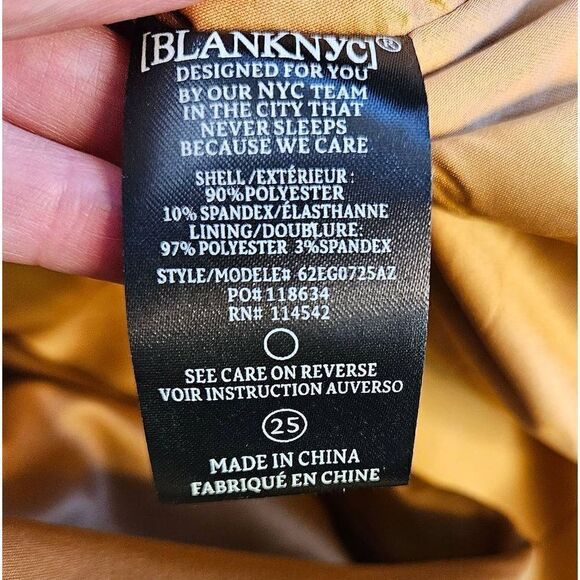 BLANK NYC Faux Suede Wrap Tie Front Miniskirt Sugar and Spice 25 - Picture 5 of 6